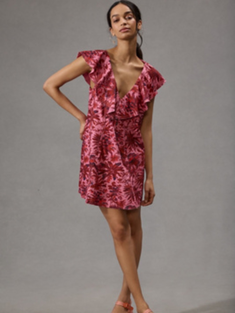 Pilcro Anthropologie mini dress, so cute! pockets!